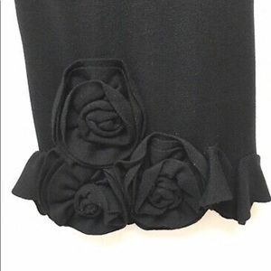 Etcetera 100% wool black dress